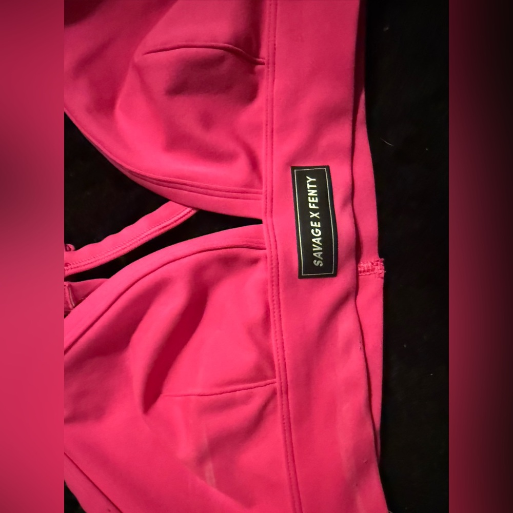 Savage X Fenty Hot Pink Activewear Top